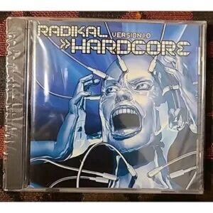 Radikal Hardcore CD - Blue Graphic Cover